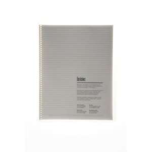 Berkshire College Rule Paper Cleanroom Spiral Notebook, 11 Length x 8 