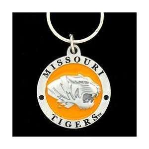  NCAA Team Logo Keyring   Missouri Tigers