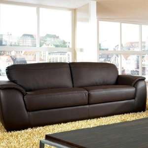  Charleston Leather Sofa in Dark Brown