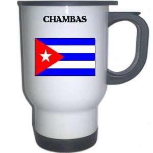  Cuba   CHAMBAS White Stainless Steel Mug Everything 