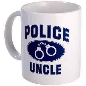  Police Cuffs UNCLE Police Mug by  Kitchen 