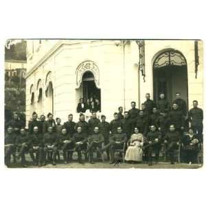  Military Group in France Real Photo Postcard WW 1 