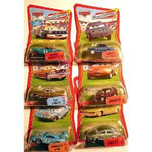  Pixar Cars 155 Rare Race O Rama Bundle of 6   At the Race Track 