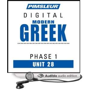 Greek (Modern) Phase 1, Unit 28 Learn to Speak and Understand Modern 