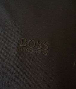 BOSS HUGO BOSS Ferrara Polo Navy Pima Cotton Short Sleeve Shirt XL NWT 