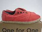 Toms Womens Coral Ceara Cordones BNIB sz 5 10 $85