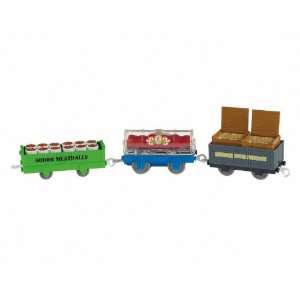   TrackMaster Spaghetti and Meatball Delivery Cargo Cars Toys & Games