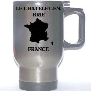  France   LE CHATELET EN BRIE Stainless Steel Mug 