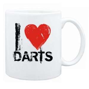  New  I Love Darts  Mug Sports