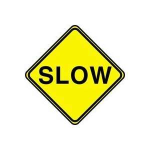  SLOW Sign   24 x 24 .080 High Intensity Reflective 
