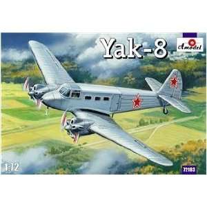  Yakovlev Yak8 Soviet Passenger Aircraft 1 72 Amodel Toys 