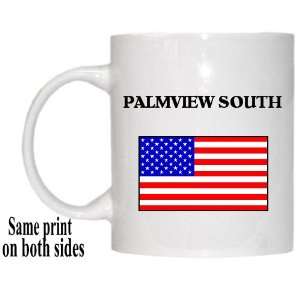  US Flag   Palmview South, Texas (TX) Mug 