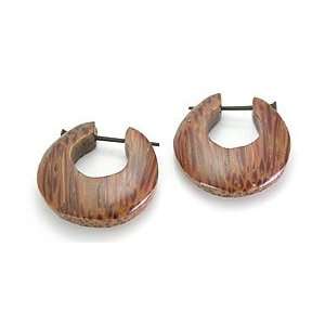  WOOD Cheaters # 102   Stirrups Natural Body Jewelry 