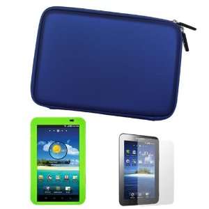  Premuim Skque Blue Hard EVA Case Cover+Screen Protector 