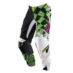  2011 Fox Racing 180 Checked Out Pants   Green   30 Sports 