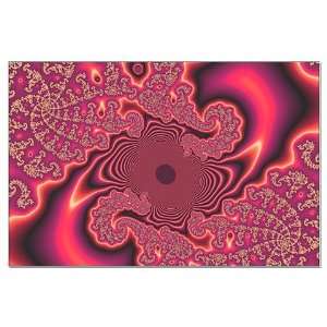  Ronde Rue Fractal Cool Large Poster by 