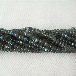  Labradorite Rondell Beads Arts, Crafts & Sewing