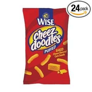 Wise Puffed Cheez Doodles, 2.0 Oz Bags (Pack of 24)  