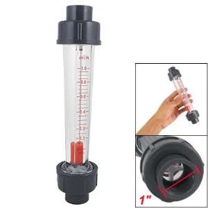 Amico Tube Style Gray Clear Water Flow Measuring Flowmeter 