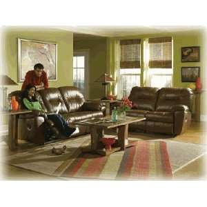 Rossano   Brown Leaher Reclining Loveseat & Reclining Sofa Rossano 