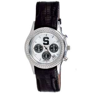   Spartans NCAA Chronograph Dynasty Series Leather Band Watch Sports