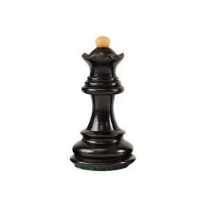   Black Queen 2 1/4 Wood Replacement Chess Piece #REP526 Toys & Games