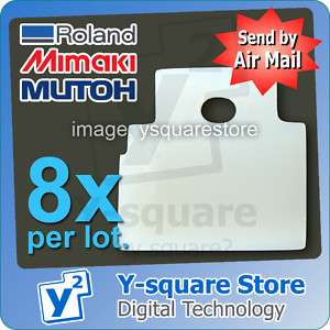 8x Solvent Inkjet Printer Wiper Roland Mutoh Mimaki JV3  