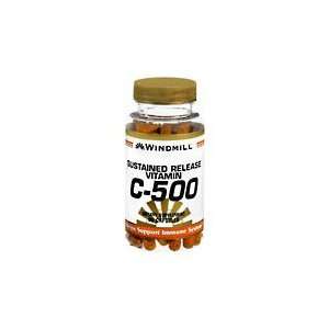  Windmill Natural Vitamin C 500 mg Timed Released Capsules 