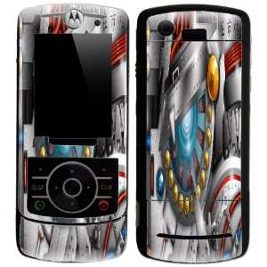  Silver Robot Design Decal Protective Skin Sticker for 