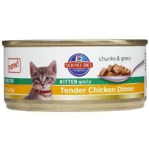  Hills Science Diet Tender Dinners Kitten   Chicken   24x5 