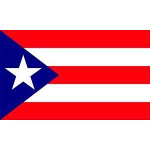  Puerto Rico Flag Nylon 3 ft. x 5 ft. Patio, Lawn & Garden