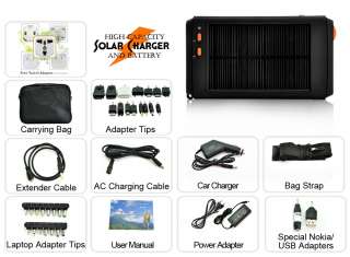 high capacity solar charger and battery use solar power to easily 