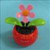 Solar Powered Flip Flap Dancing Toys Flower Plant New  