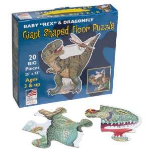  Great American Puzzle Factory Baby Rexand Dragonfly 