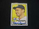2011 TOPPS LINEAGE CHARLIE SILVERA *ON CARD* 1952 AUTO
