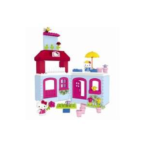  Mega Bloks Hello Kitty Flower Shop Playset Toys & Games