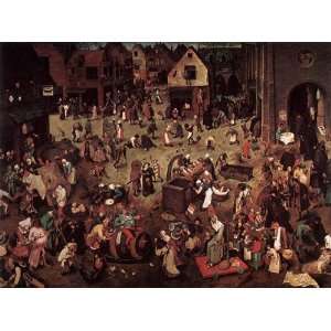 Hand Made Oil Reproduction   Pieter Bruegel the Elder   32 x 24 inches 