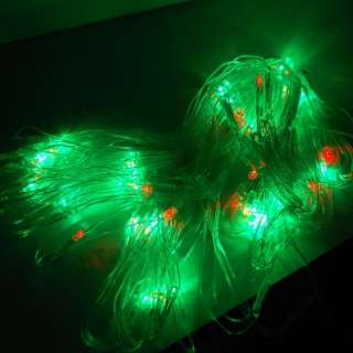 Colorful 120 LED Net Fairy Decoration Lights for Christmas Party 1.5M 