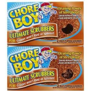  Chore Boy Copper Scouring Pad, 2 ct 2 ct (Quantity of 3 