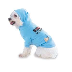 WARNING NO SOLICITING Hooded (Hoody) T Shirt with pocket for your Dog 