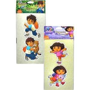 Dora & Diego 2 Pack Magnets Case Pack 96