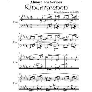   Kinderscenen Schumann Easy Piano Sheet Music Robert Schumann Books
