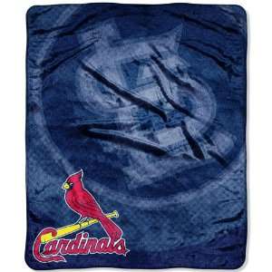   MLB Royal Plush Raschel Blanket (Retro Series) (50x60)