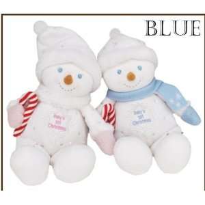  I Am Snowbaby Babys First Christmas Snowman Blue Baby