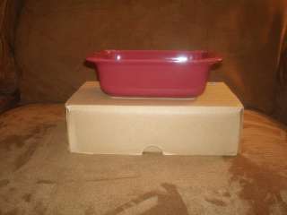 Longaberger Paprika Small Loaf Dish   New in Box  