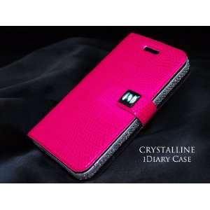   Edge Skin with Pink Faux Leather Snakeskin iDiary Case Electronics