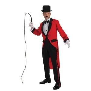  Circus Ringmaster Mens 7pc Fancy Dress Costume   One Size 