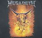 megadeth vintage concert shirt 90 s tour t 1992 extinction dates big 4 