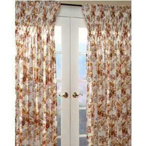  Victoria Floral Smocked Curtains