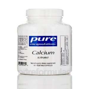  Pure Encapsulations Calcium (citrate) 180 Vegetable 